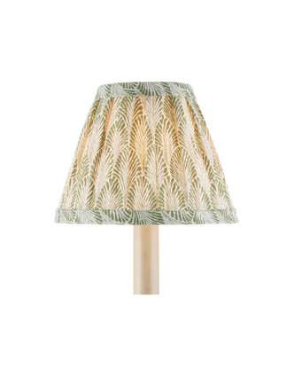 Currey and Company - 0900-0052 - Chandelier Shade - Plume - Green/Ivory
