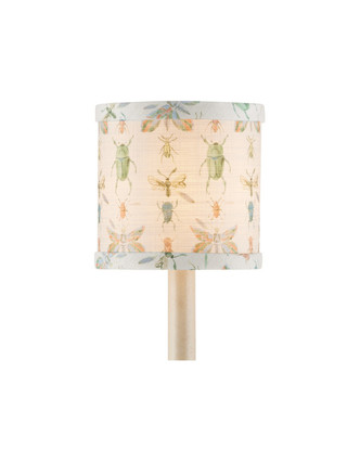 Currey and Company - 0900-0061 - Chandelier Shade - Bug Parade - Ivory/Green/Yellow/Blue/Orange