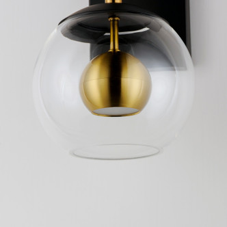 Nucleus LED Wall Sconce (E25151-BKNAB)