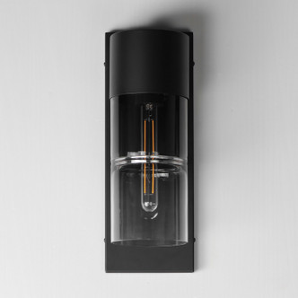 Smokestack LED Outdoor Wall Sconce (E26144-142BK)