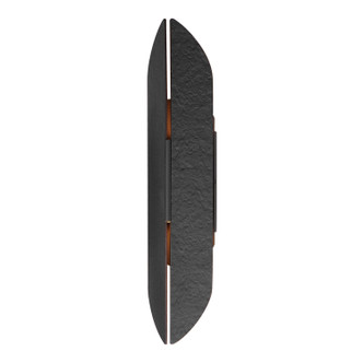 ET2 - E30146-BKAB - LED Outdoor Wall Sconce - Tectonic - Black / Antique Brass