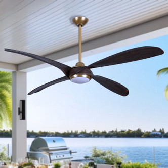 Mortyn 60"Ceiling Fan (F698L-LBR/DO)