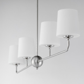 Bristol Four Light Linear Chandelier (12097SWSN)