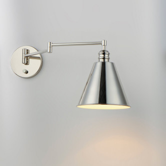 Library One Light Wall Sconce (12220PN)