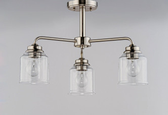 Acadia Three Light Semi-Flush Mount/Chandelier (12260CDSN)