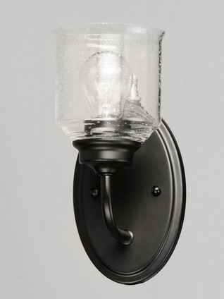 Acadia One Light Wall Sconce (12261CDBK)