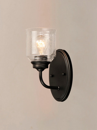 Acadia One Light Wall Sconce (12261CDBK)