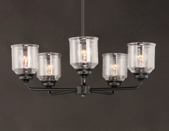 Acadia Five Light Chandelier (12266CDBK)