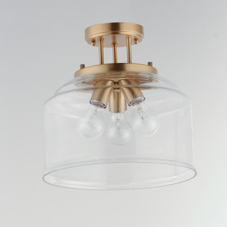 Acadia Three Light Semi-Flush Mount (12271CDHR)