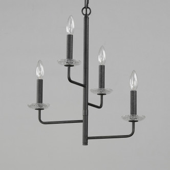 Madeira Four Light Chandelier (12324TCAR)