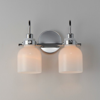 Milk Two Light Bath Vanity (12332WTPC)