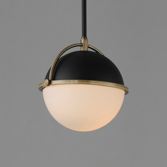 Duke One Light Pendant (12411SWBKWBR)