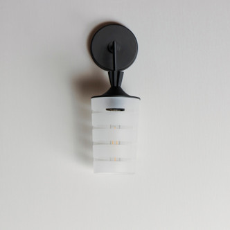 Copacabana One Light Outdoor Wall Sconce (12442CLFTBK)