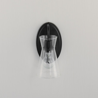 Ava One Light Wall Sconce (12481CLBK)