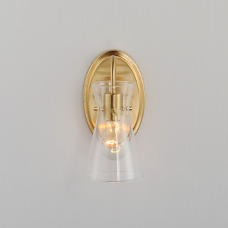 Ava One Light Wall Sconce (12481CLNAB)