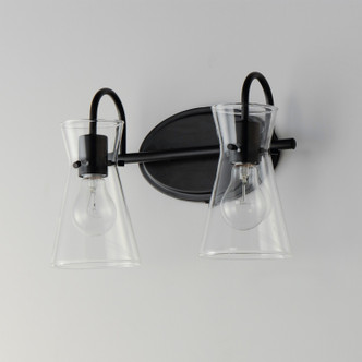 Ava Two Light Bath Vanity (12482CLBK)