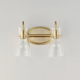 Ava Two Light Bath Vanity (12482CLNAB)
