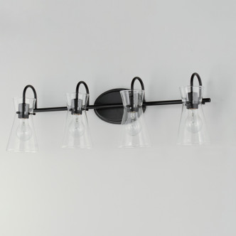 Ava Four Light Bath Vanity (12484CLBK)
