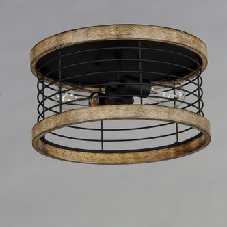 Homestead Two Light Semi-Flush Mount (12510DWBK)