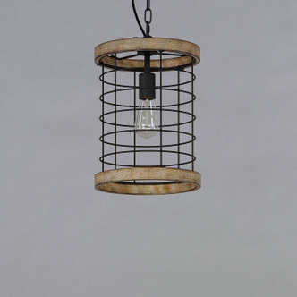 Homestead One Light Pendant (12519DWBK)