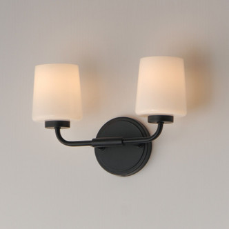 Durham Two Light Wall Sconce (12692WTBK)
