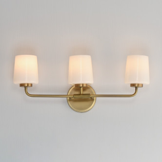 Durham Three Light Bath Vanity (12693WTNAB)