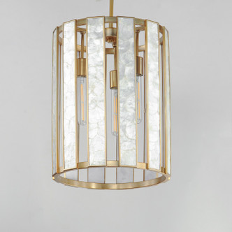 Miramar Three Light Foyer Pendant (12802CZNAB)