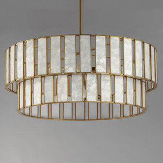 Miramar Six Light Chandelier (12806CZNAB)