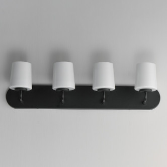 Durham Four Light Strip Bath Vanity (12894WTBK)