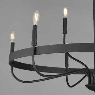 Frankie Nine Light Chandelier (14499BK)