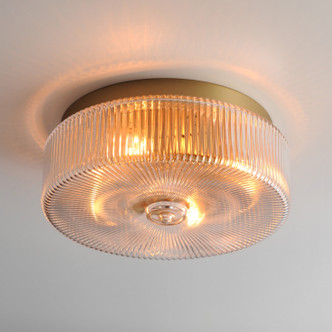 Kasbah Four Light Flush Mount (15199CRSBR)