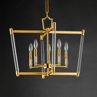 Lucent Five Light Chandelier (16103CLHR)