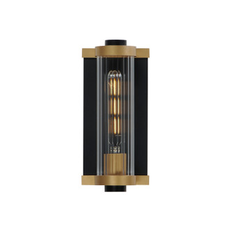 Maxim - 16120CRBKAB - One Light Outdoor Wall Sconce - Opulent - Black / Antique Brass