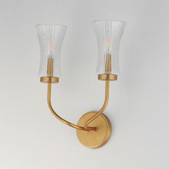 Camelot Two Light Wall Sconce (16152CRNAB)