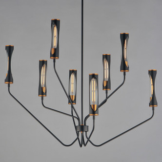 Regent LED Chandelier (16178CLBKAB)