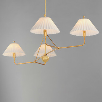 Kismet Four Light Linear Pendant (18314SWGL)