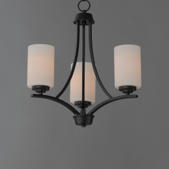 Deven Three Light Chandelier (20033SWBK)