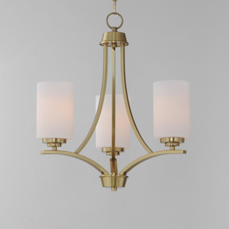 Deven Three Light Chandelier (20033SWSBR)