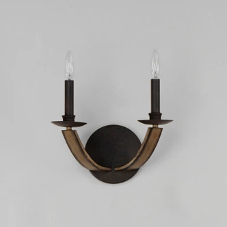 Basque Two Light Wall Sconce (20341DWAR)