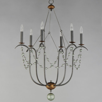 Formosa Six Light Chandelier (20486GN)
