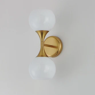 Neve Two Light Wall Sconce (21222MRNAB)