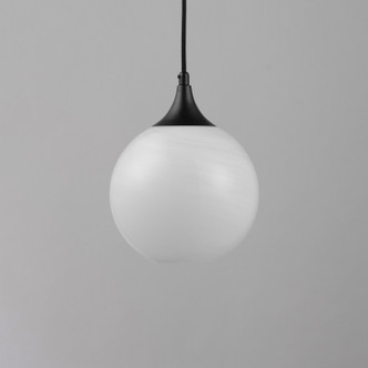 Neve One Light Pendant (21226MRBK)