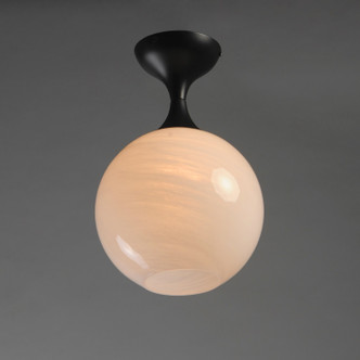 Neve One Light Flush Mount (21229MRBK)