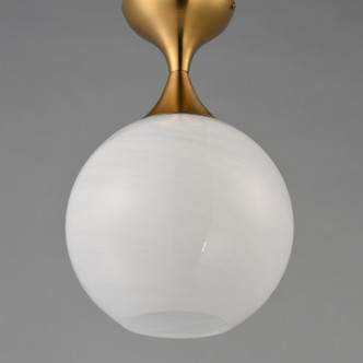 Neve One Light Flush Mount (21229MRNAB)