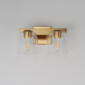 Scoop Two Light Wall Sconce (21232CLNAB)