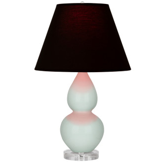 Robert Abbey - A788K - One Light Accent Lamp - Small Double Gourd - Celadon Glazed Ceramic w/Lucite