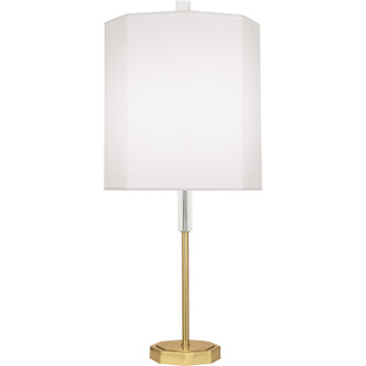 Robert Abbey - AW04 - One Light Table Lamp - Kate - Modern Brass w/ Clear Crystal