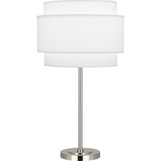 Robert Abbey - AW131 - One Light Table Lamp - Decker - Polished Nickel