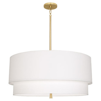 Robert Abbey - AW139 - Three Light Pendant - Decker - Modern Brass