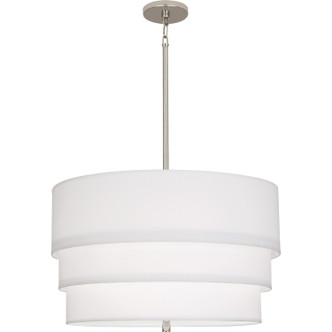 Robert Abbey - AW142 - Three Light Pendant - Decker - Polished Nickel